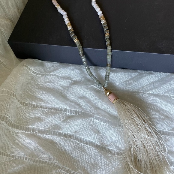 Antonia tassel Stella and Dot long necklace - Picture 4 of 5